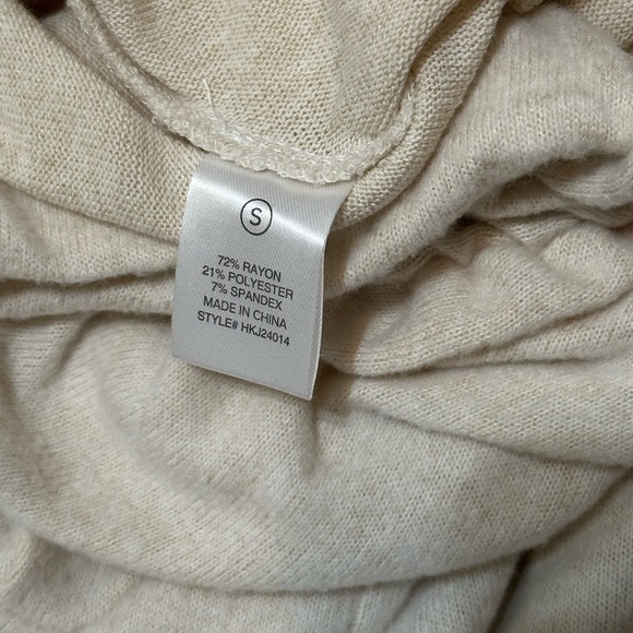 NWOT Fashion Nova Off-Shoulder Cream Jumpsuit - Picture 11 of 12